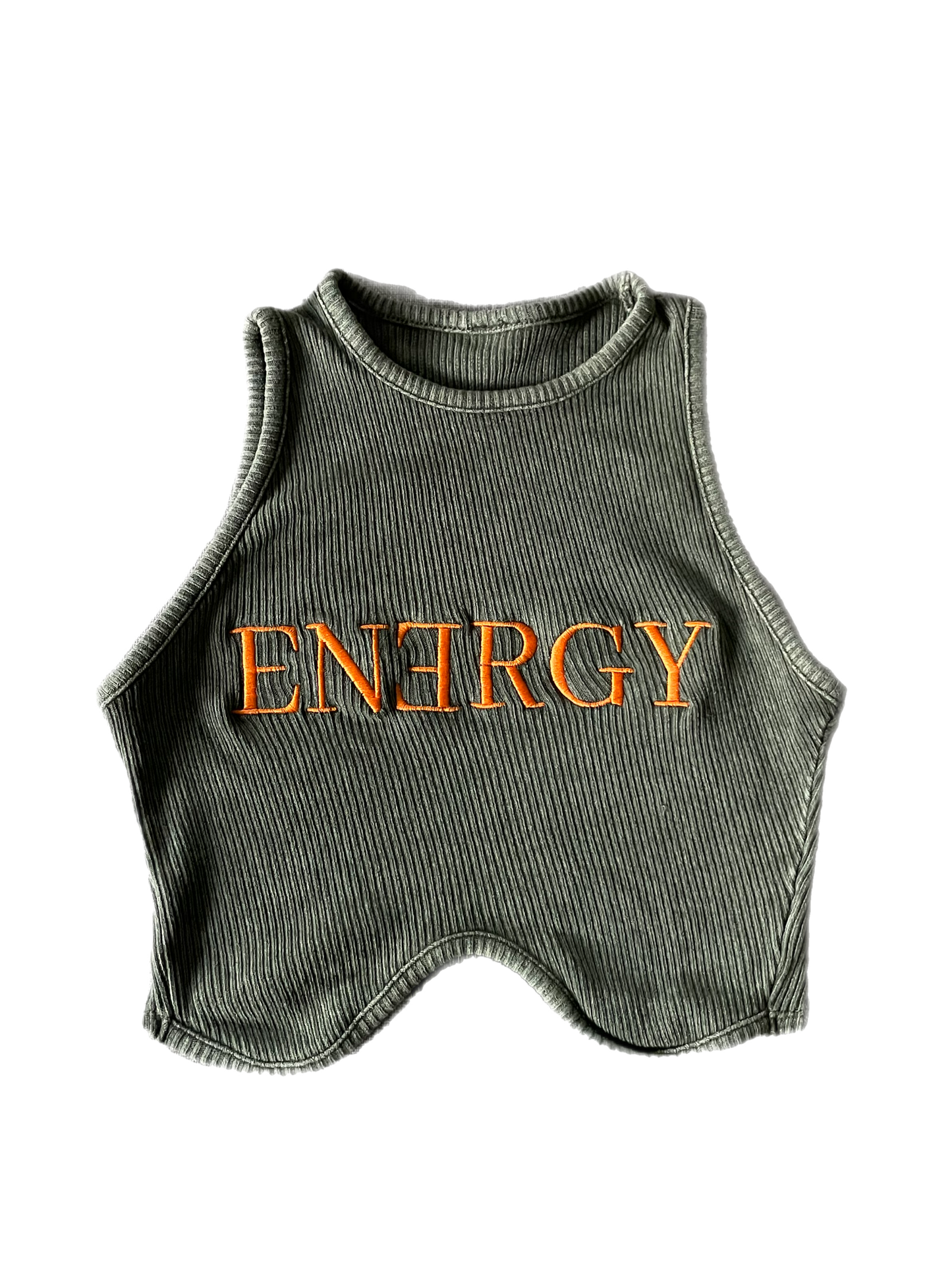 Green Energy Crop Tank Top