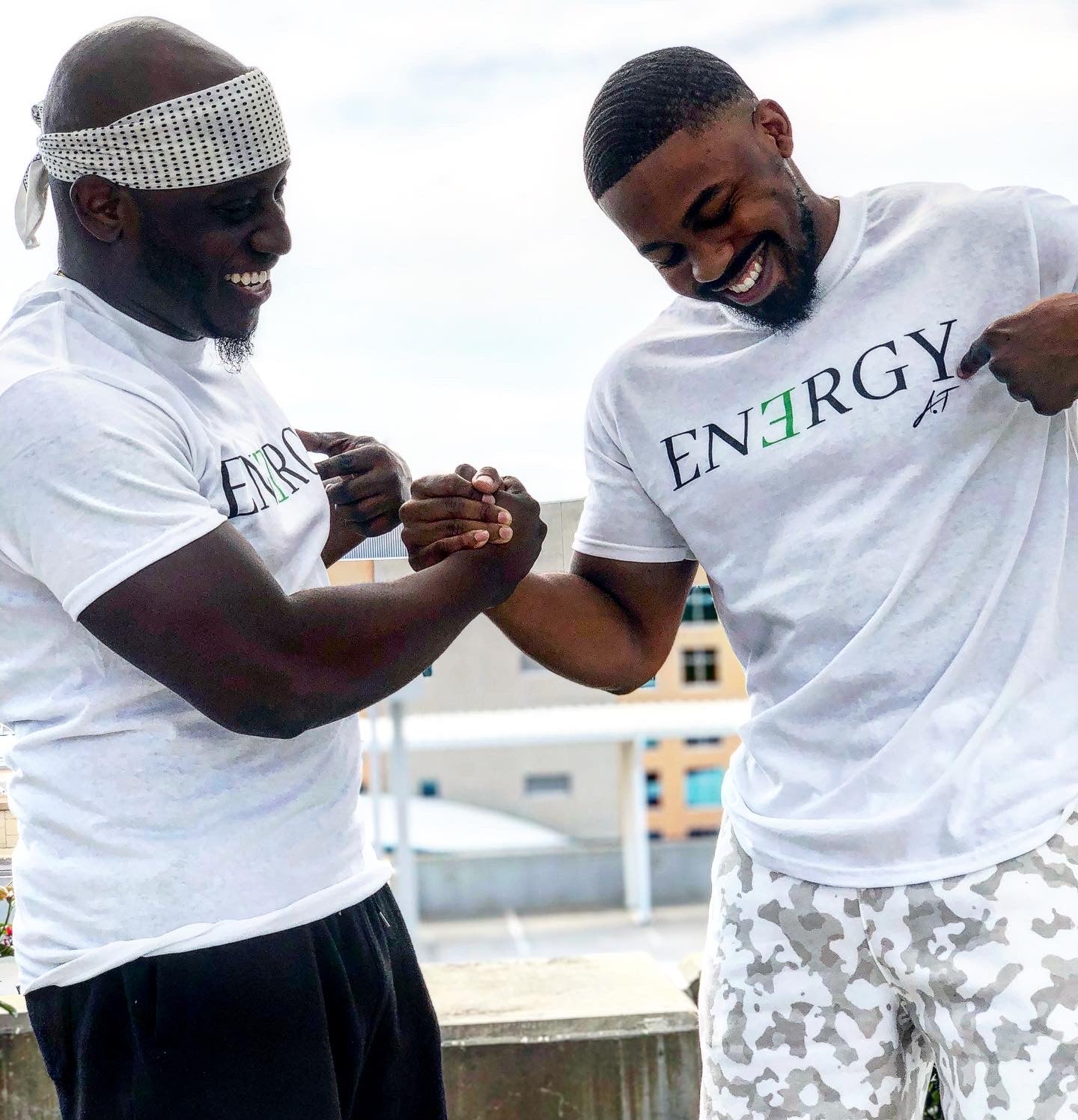 Energy White T-Shirt