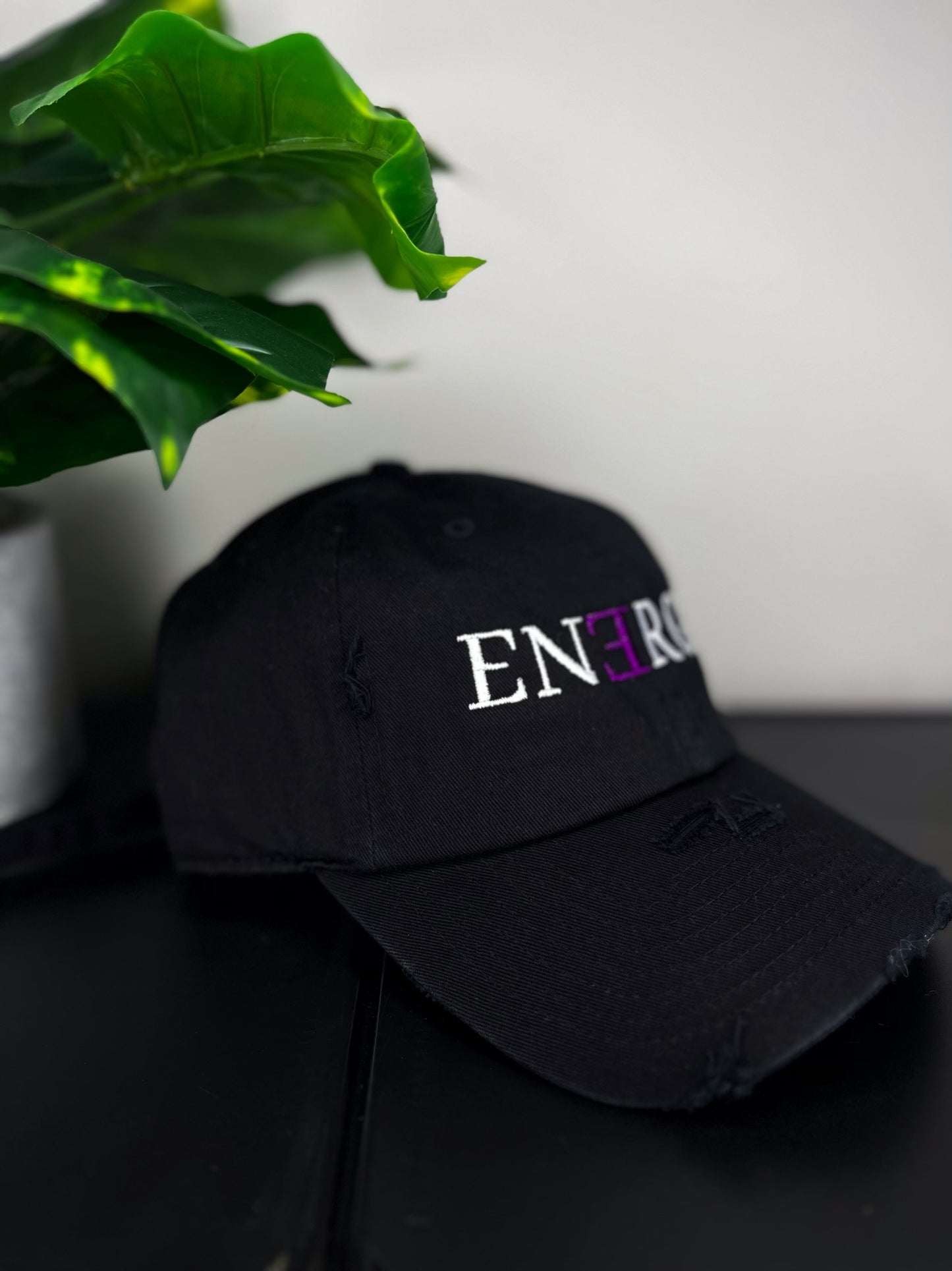 Vintage Energy Dad Hat Purple E