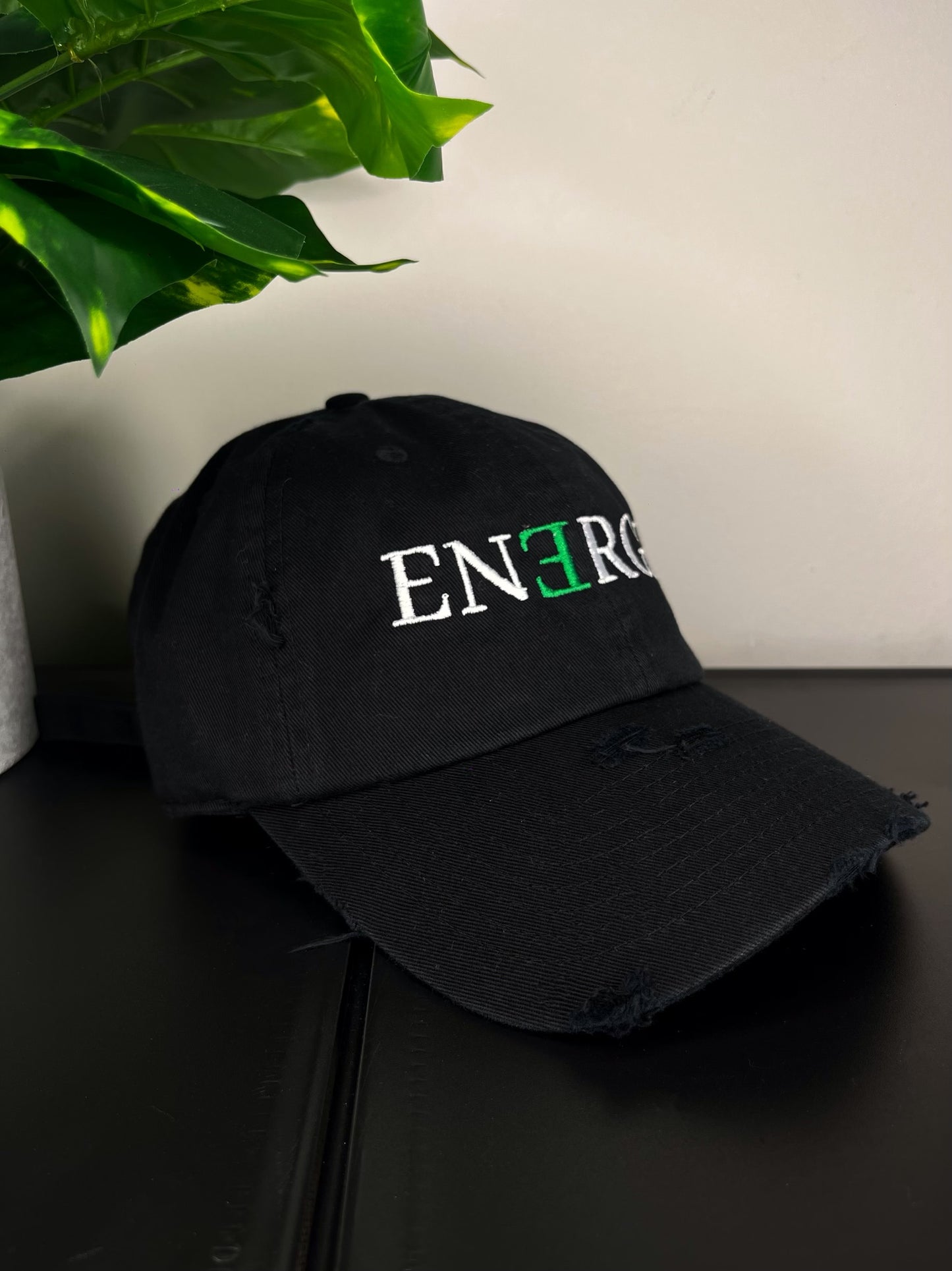 Vintage Energy Dad Hats Green E