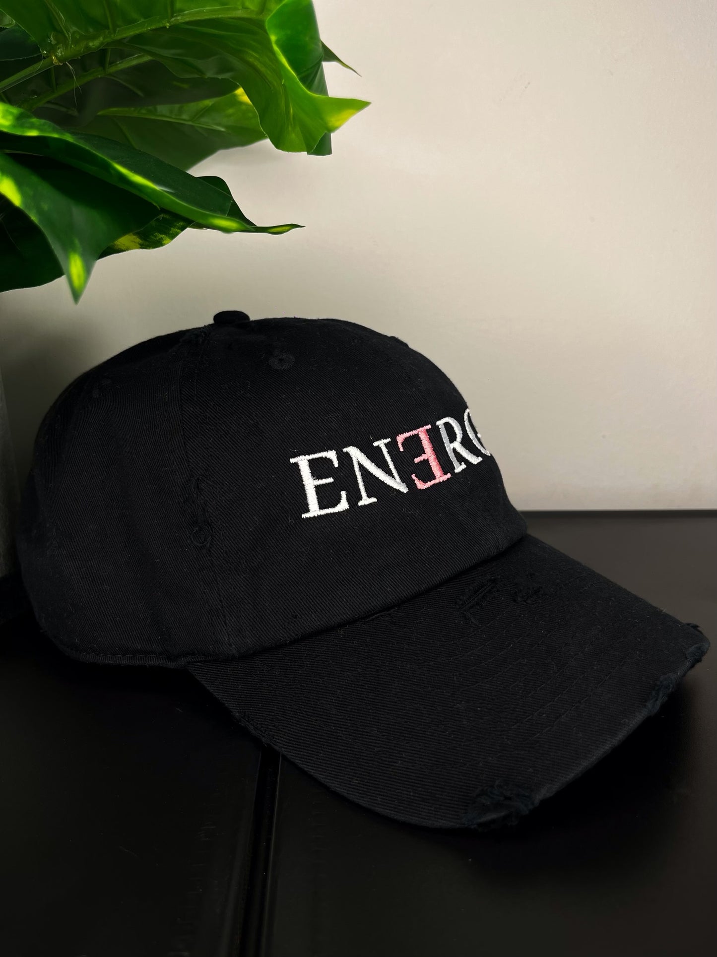 Vintage Energy Dad Hat Pink E