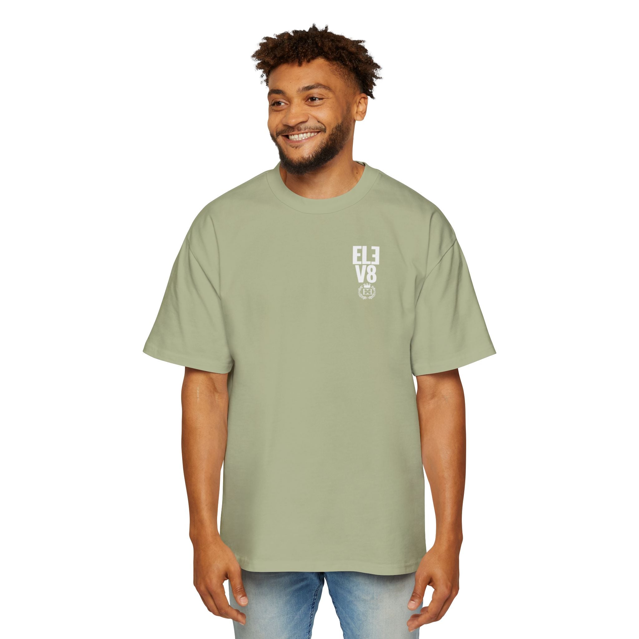 Only Elev8 Energy Tee — Men's Oversized Graphic T-Shirt