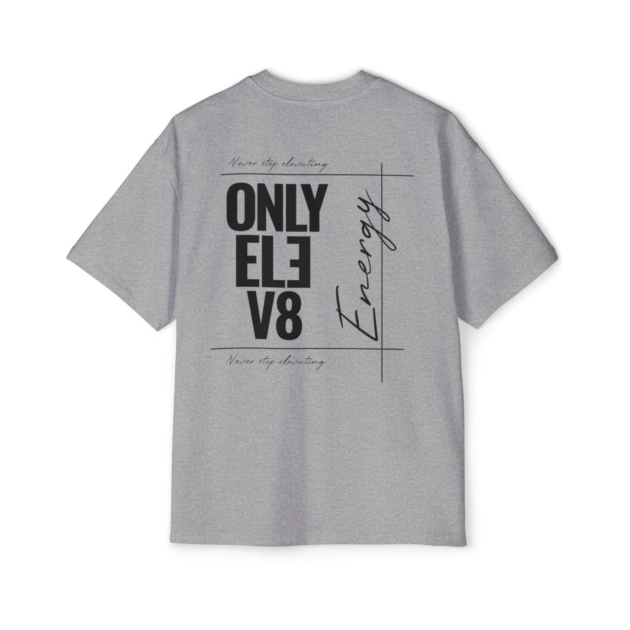 Only Elev8 Energy Tee - Men's Oversized Graphic T-Shirt