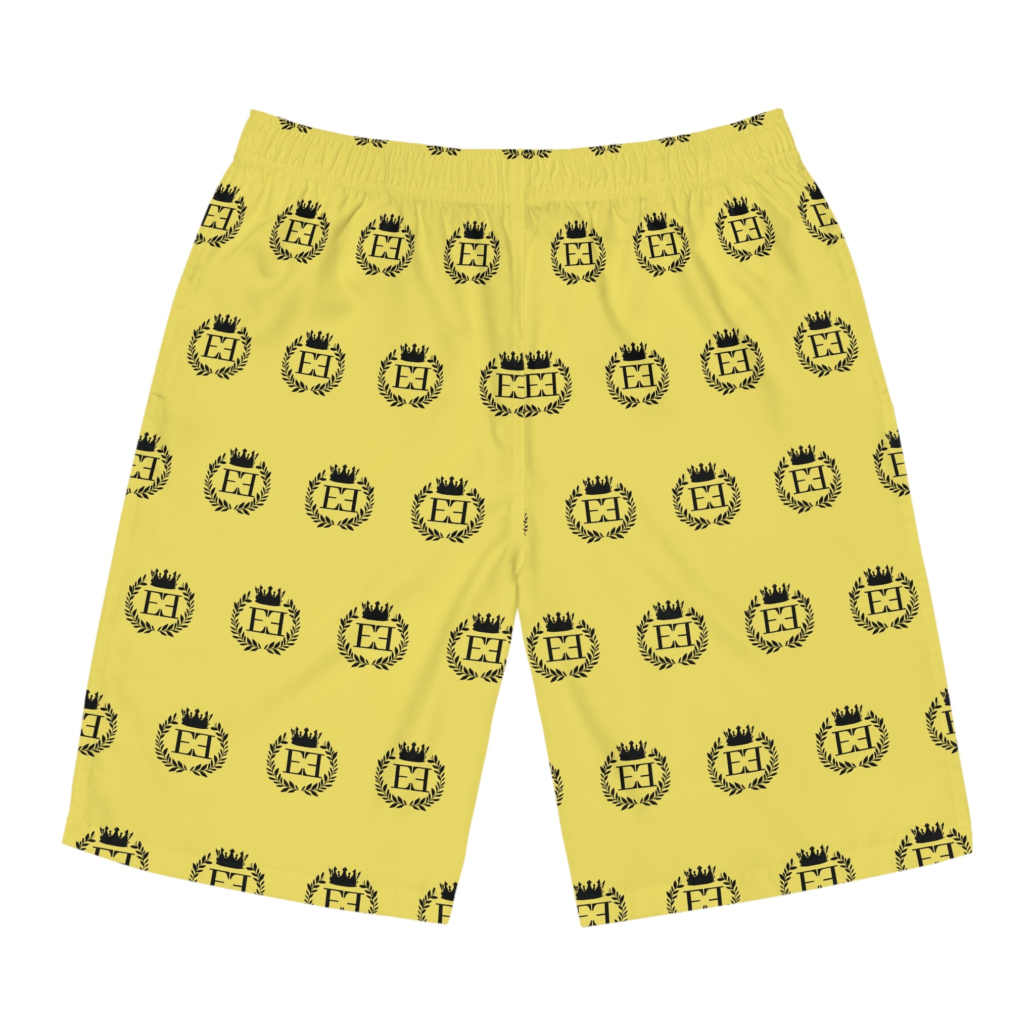 Elev8ted Energy Crest All-Over Print Swim Trunks