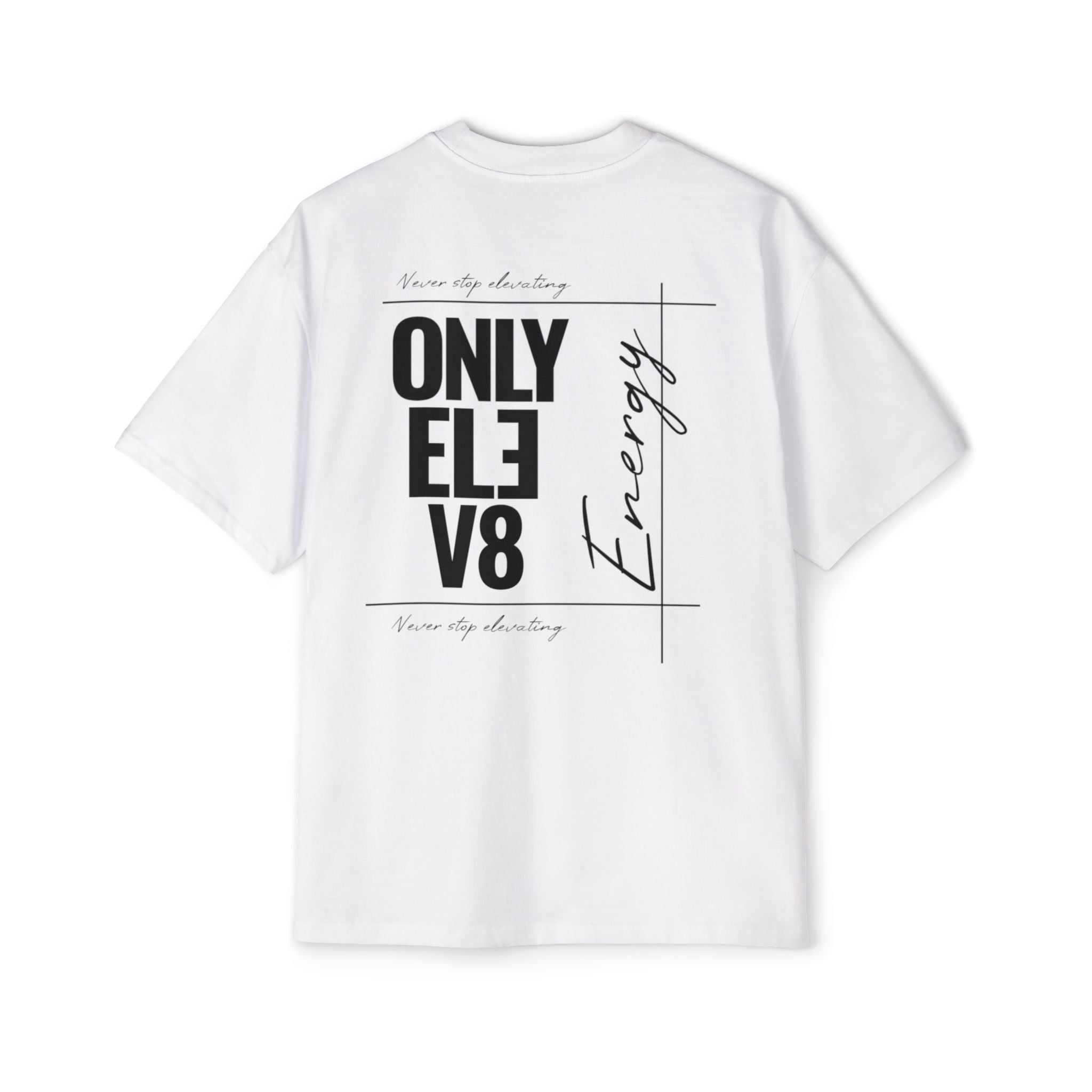 Only Elev8 Energy Tee - Men's Oversized Graphic T-Shirt