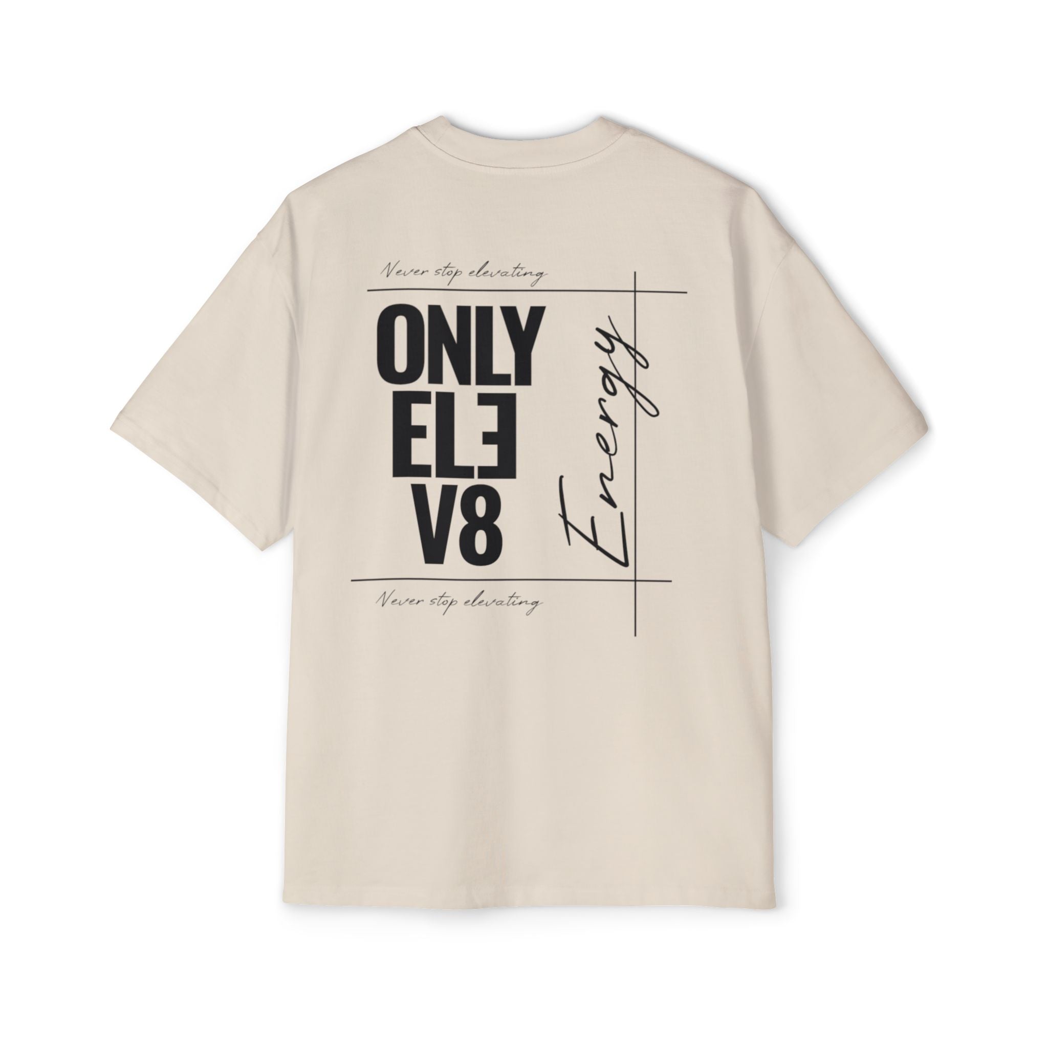 Only Elev8 Energy Tee - Men's Oversized Graphic T-Shirt