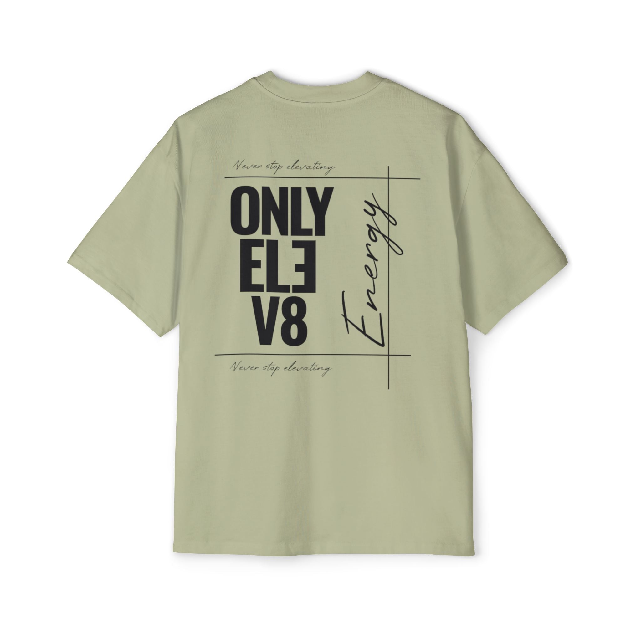 Only Elev8 Energy Tee - Men's Oversized Graphic T-Shirt