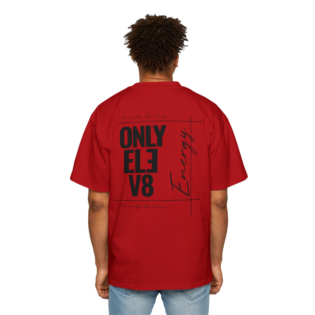Only Elev8 Energy Tee - Men's Oversized Graphic T-Shirt