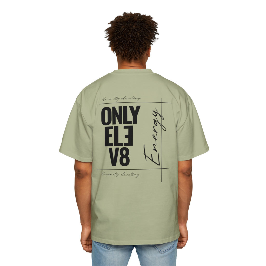 Only Elev8 Energy Tee - Men's Oversized Graphic T-Shirt