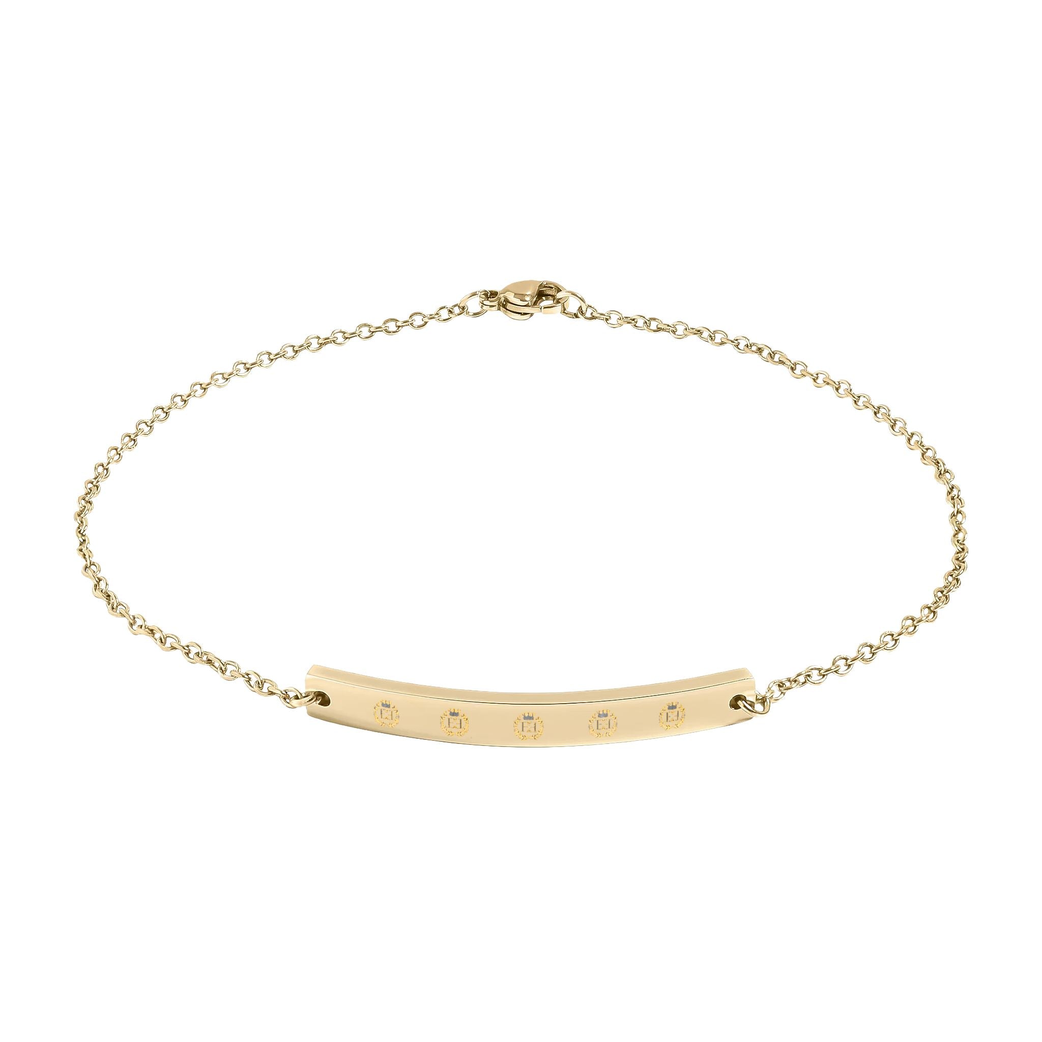 The Elev8ted Curved Bar Anklet