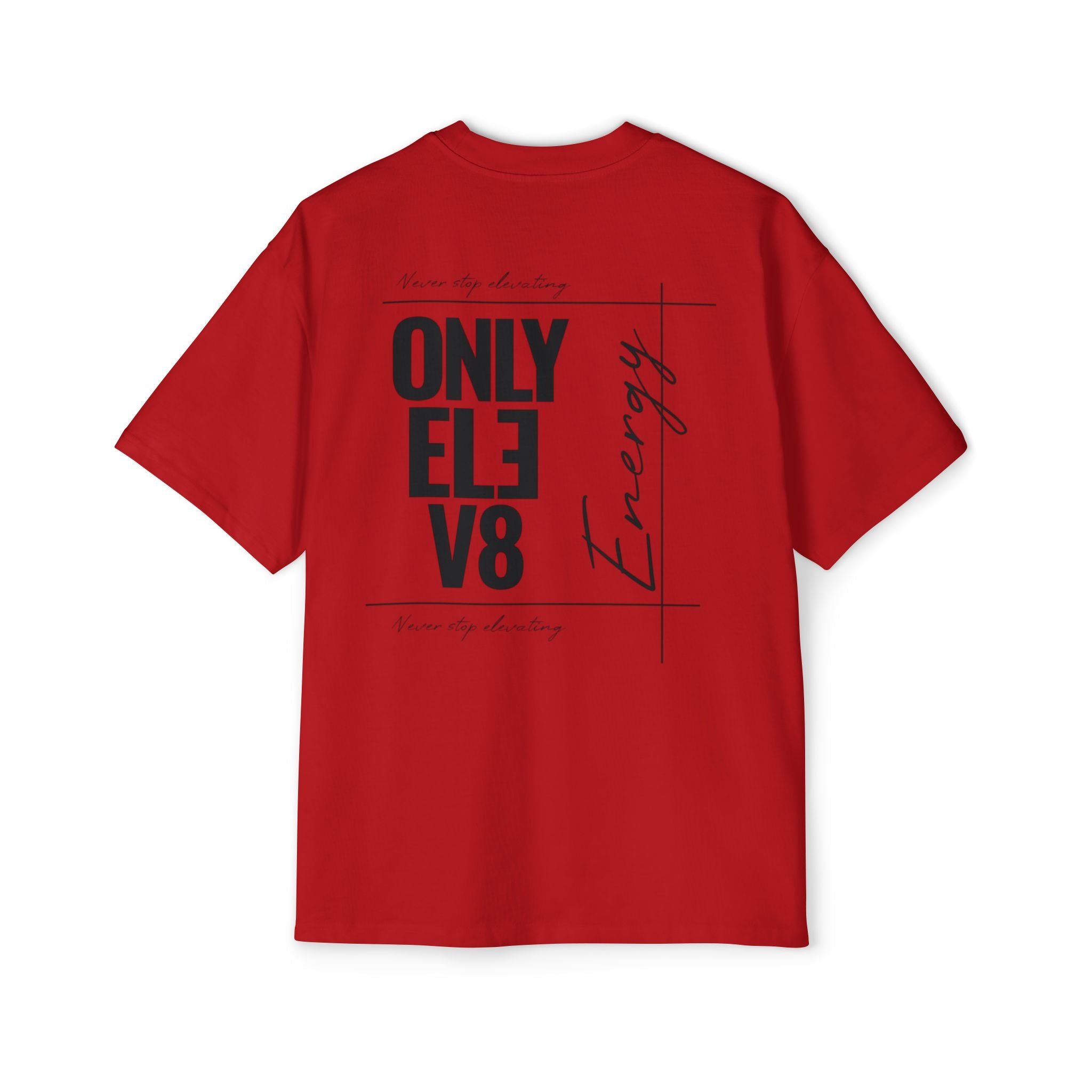 Only Elev8 Energy Tee - Men's Oversized Graphic T-Shirt