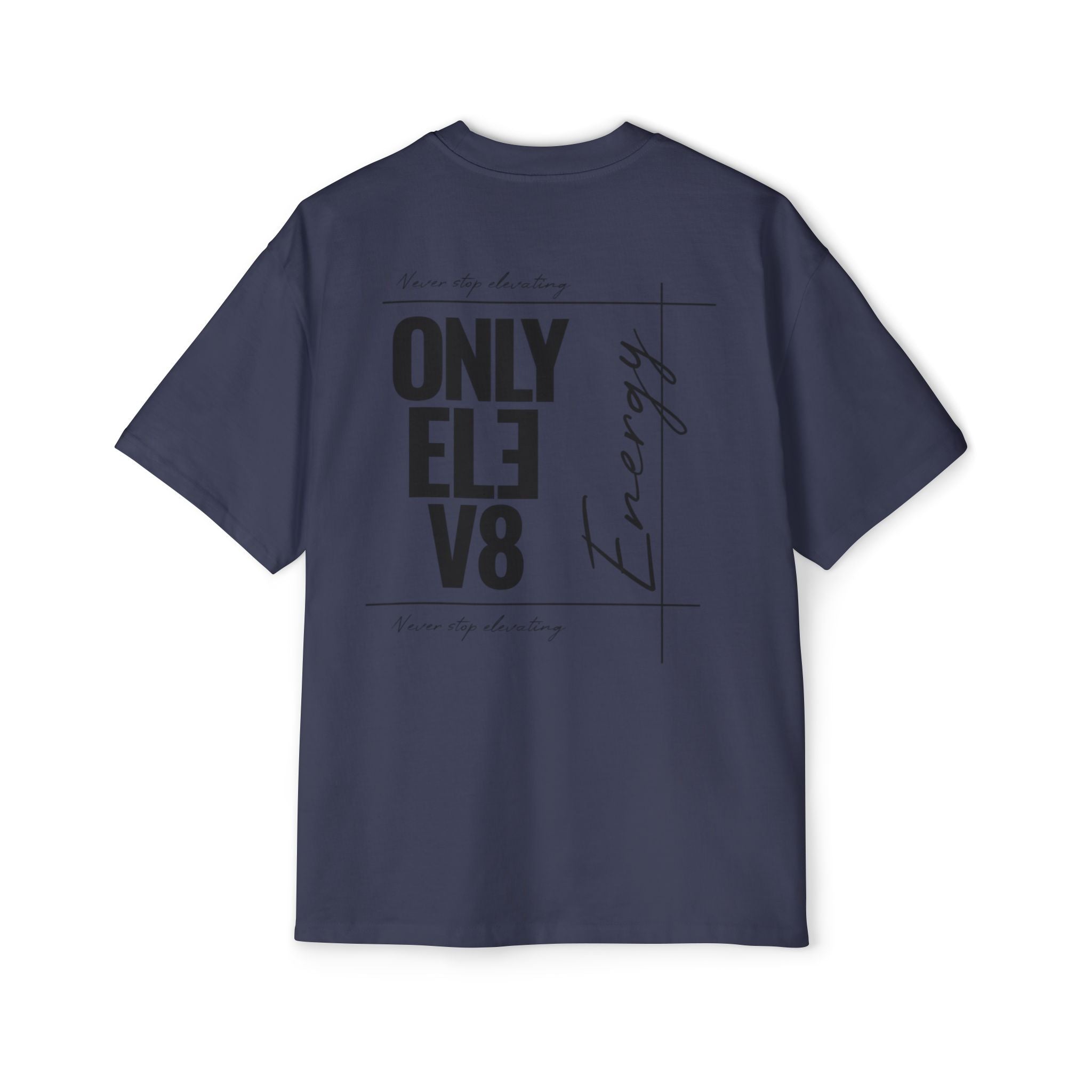 Only Elev8 Energy Tee - Men's Oversized Graphic T-Shirt