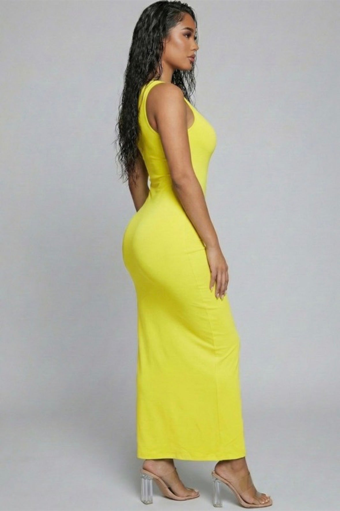 Sleeveless Basic Maxi Dress