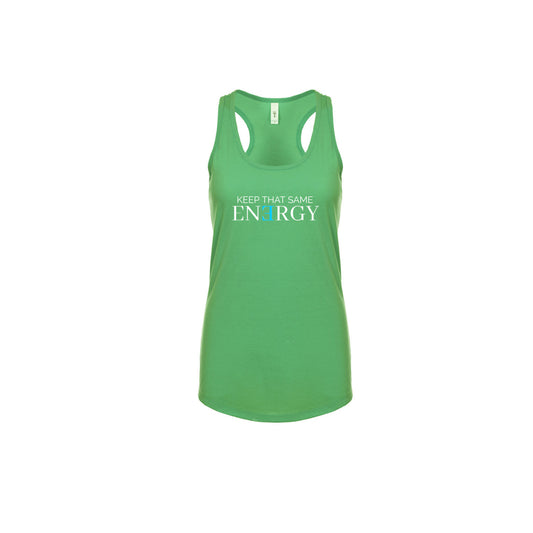 Women's Green Energy Tank Top