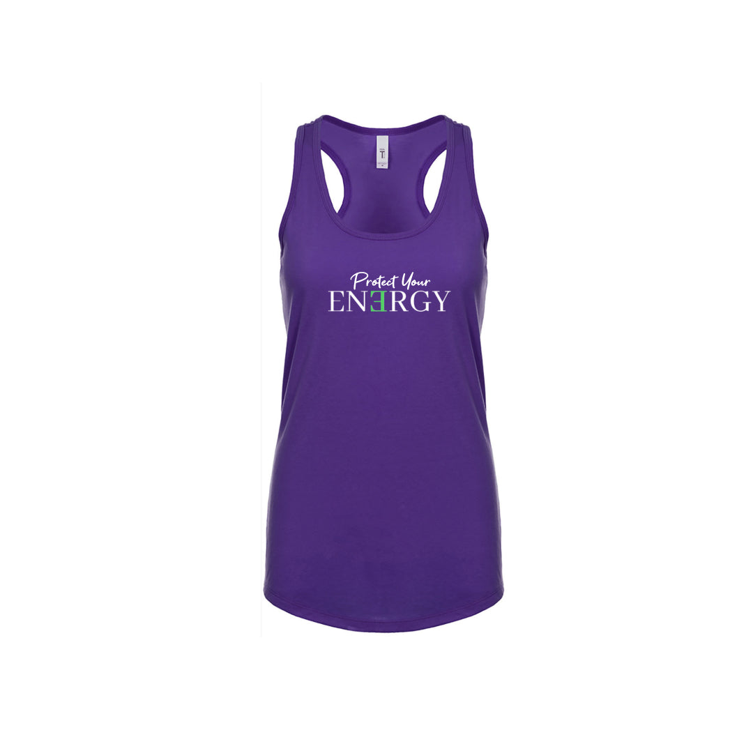 Women's Purple Energy Tank Top