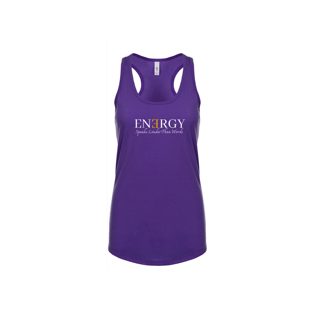 Women's Purple Energy Tank Top