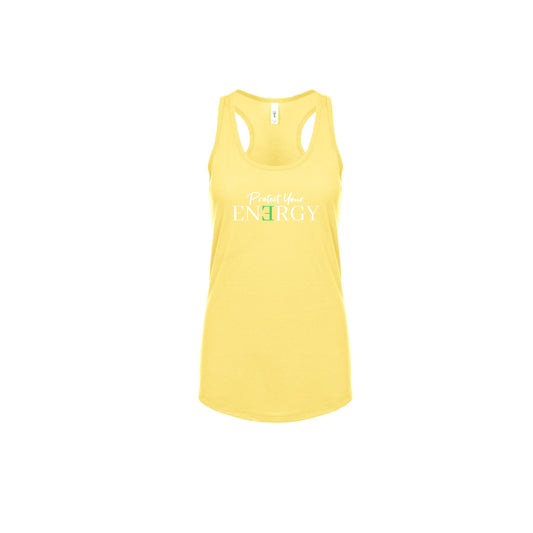 Women's Yellow Energy Tank Top