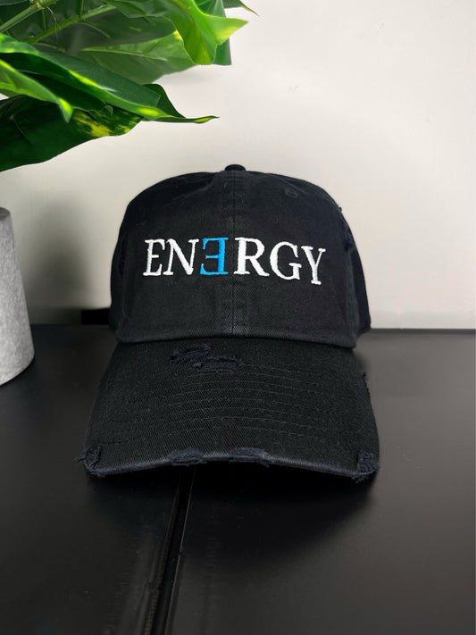 Vintage Energy Dad Hat Blue E