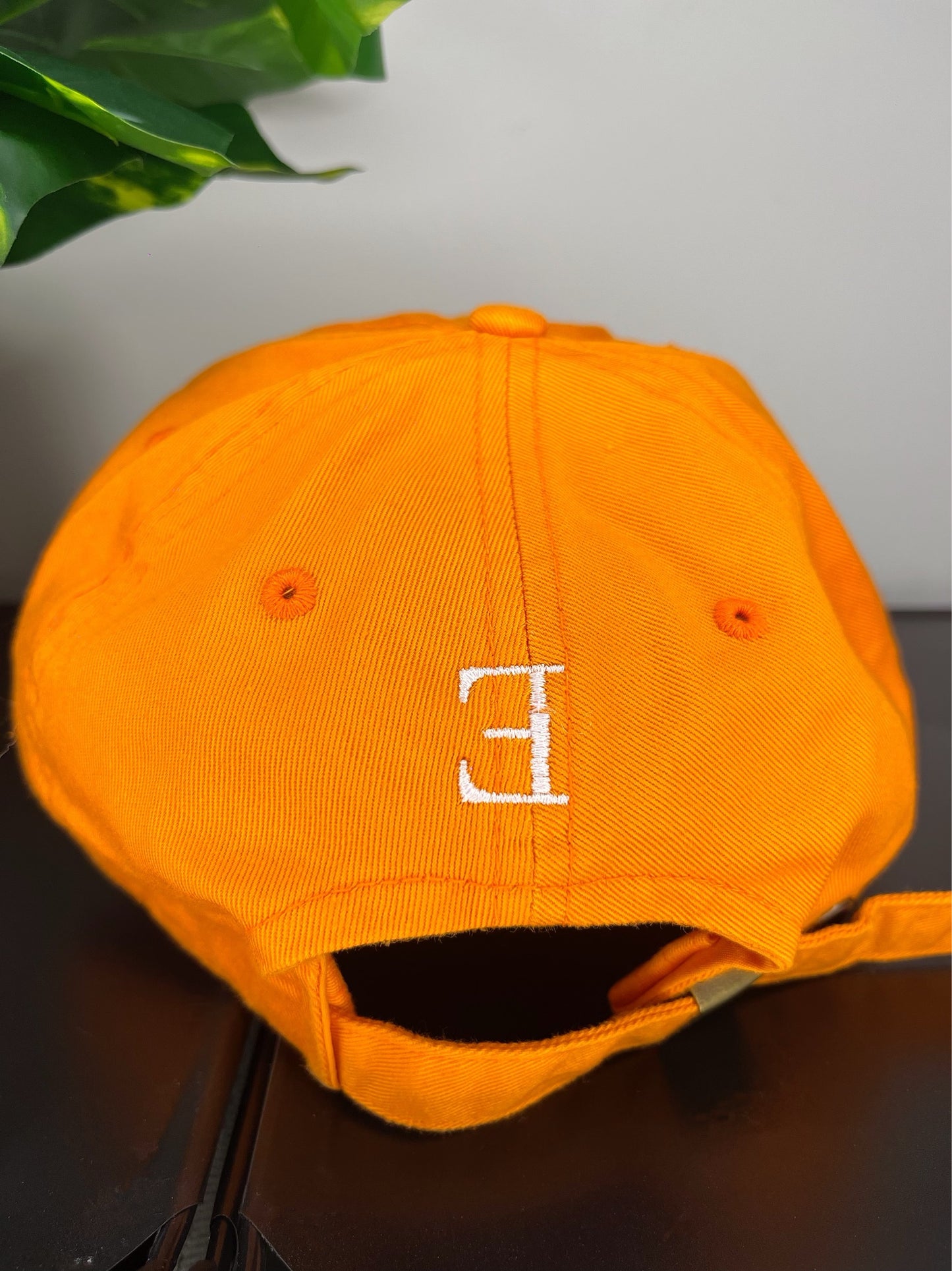 Vintage Energy Dad Hats Solid Orange