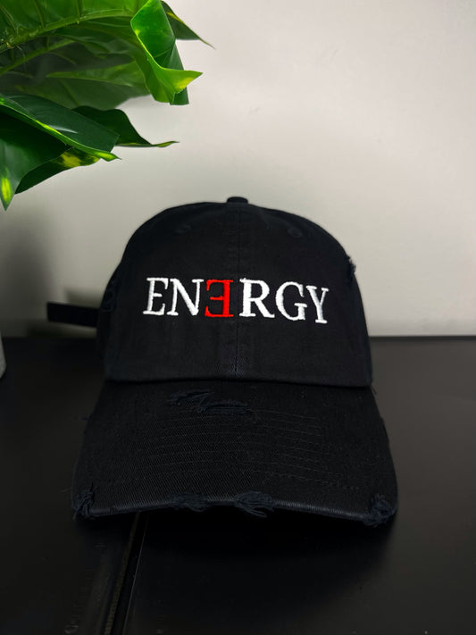 Vintage Energy Dad Hat Red E