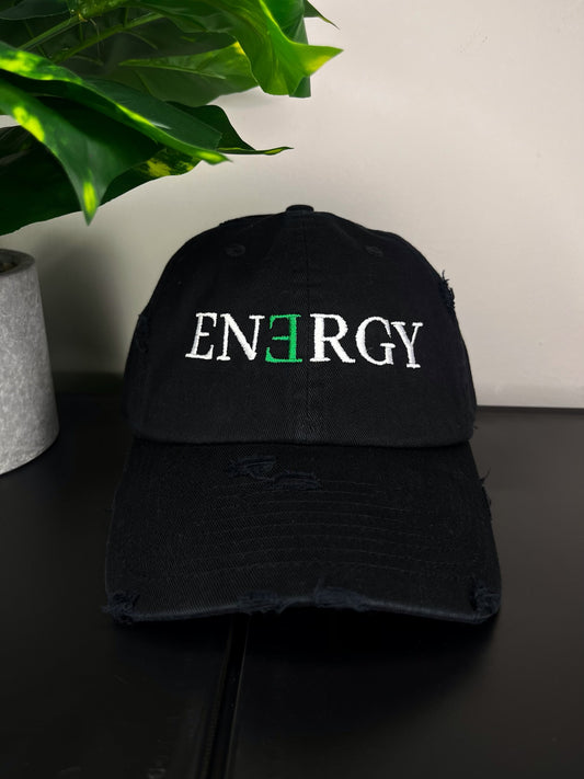 Vintage Energy Dad Hats Green E